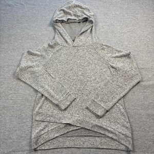 Rumi + Ryder Hoodie Girls Size Small 6-7 Gray Knit Sweater Stitch Fix Soft
